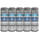 5X Paint Factory Grey Hammered Spray Paint 400ml Spray Paint